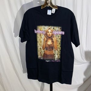 NWOT Britney Spears T-Shirt Black Mens M